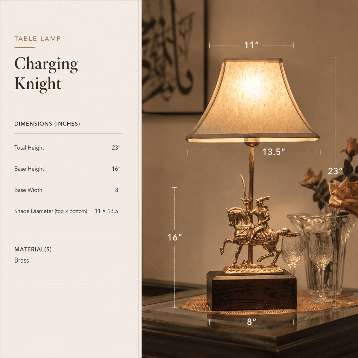Charging knight